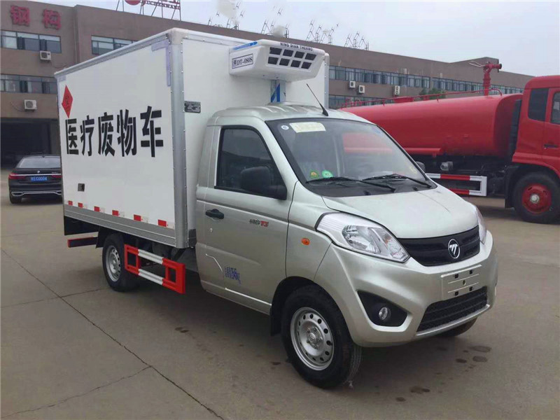 福田2米8小型醫(yī)療廢物轉(zhuǎn)運(yùn)車 